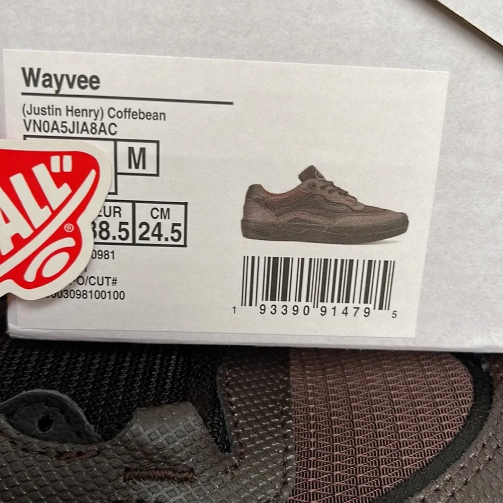 Vans Men’s Wayvee Justin Henry Coffee Bean sneakers